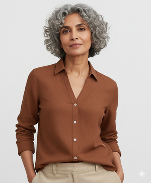 Terracotta Veil for Women