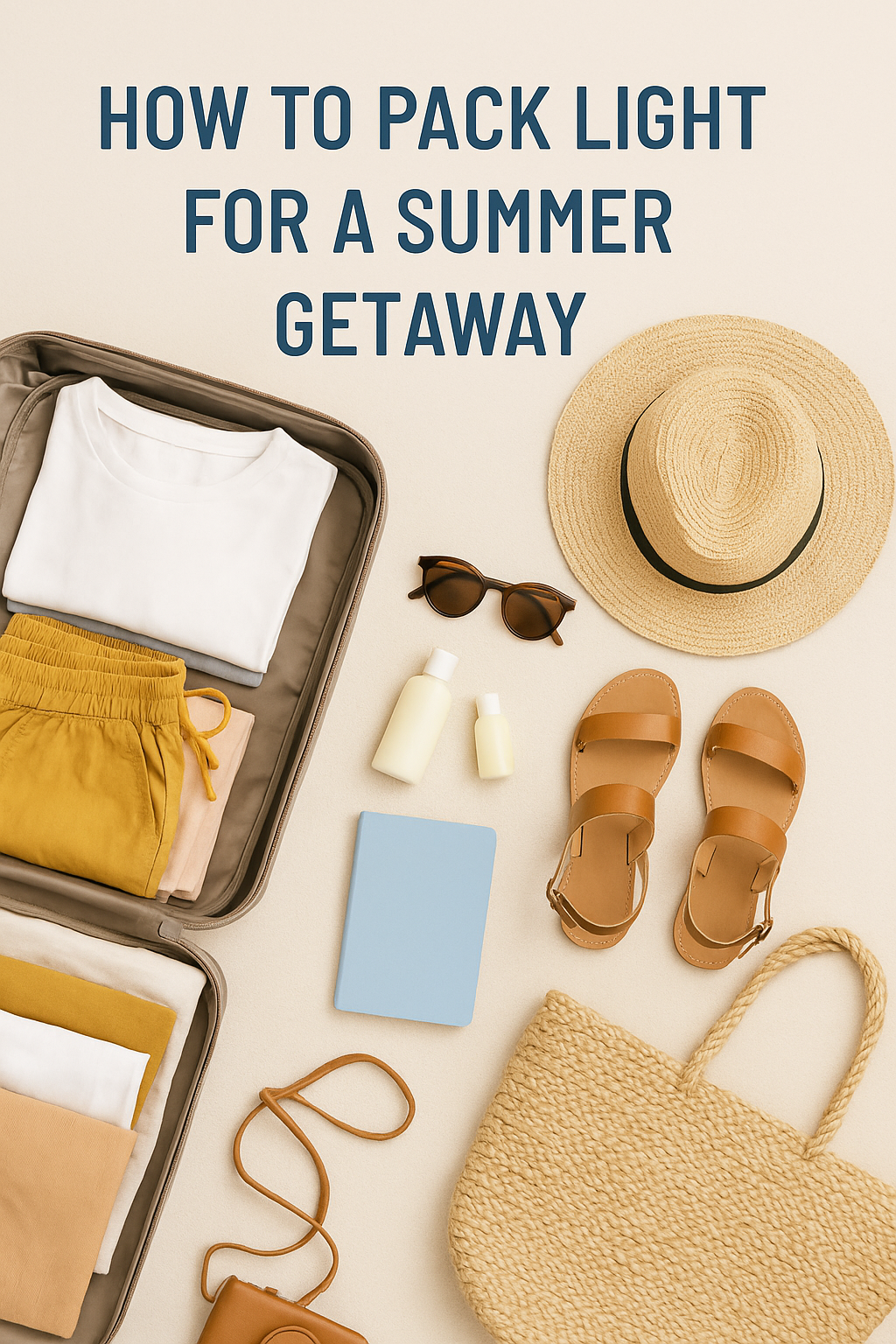 How to Pack for a Summer Trip in a Carry-On Only
