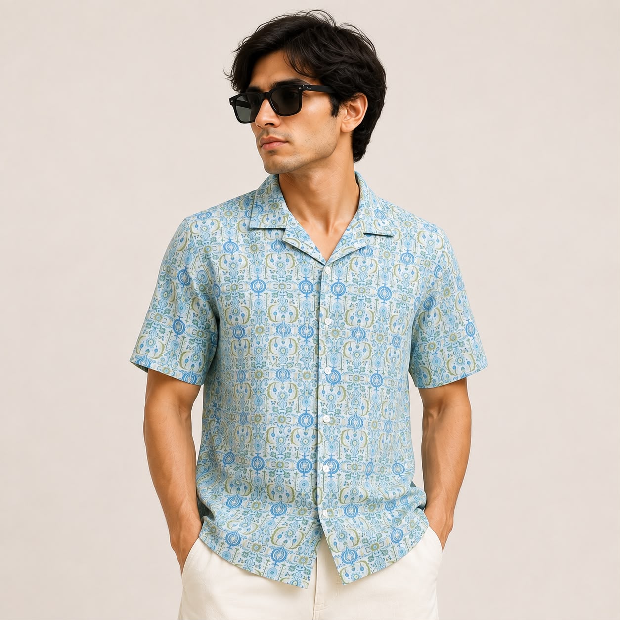 Aqua Flora Shirt for Men