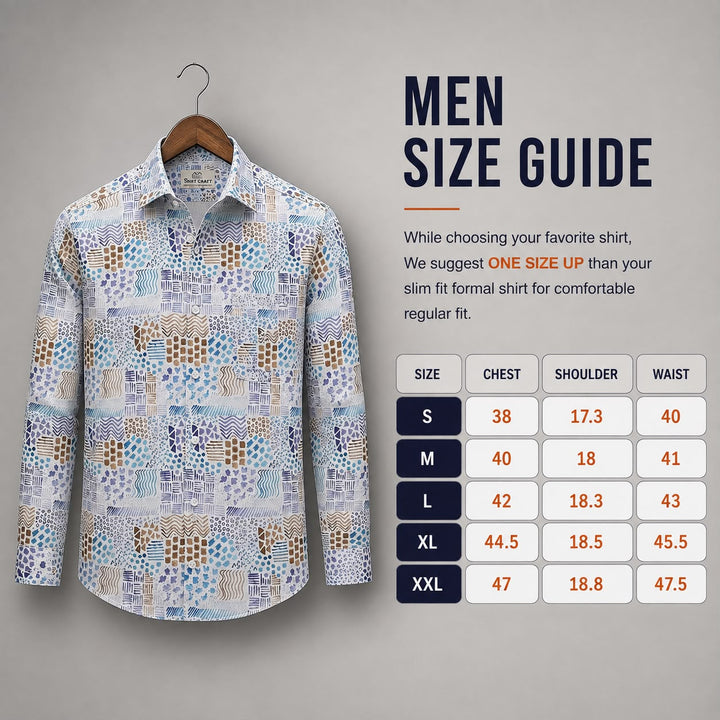 Arctic Grid Shirt for Men