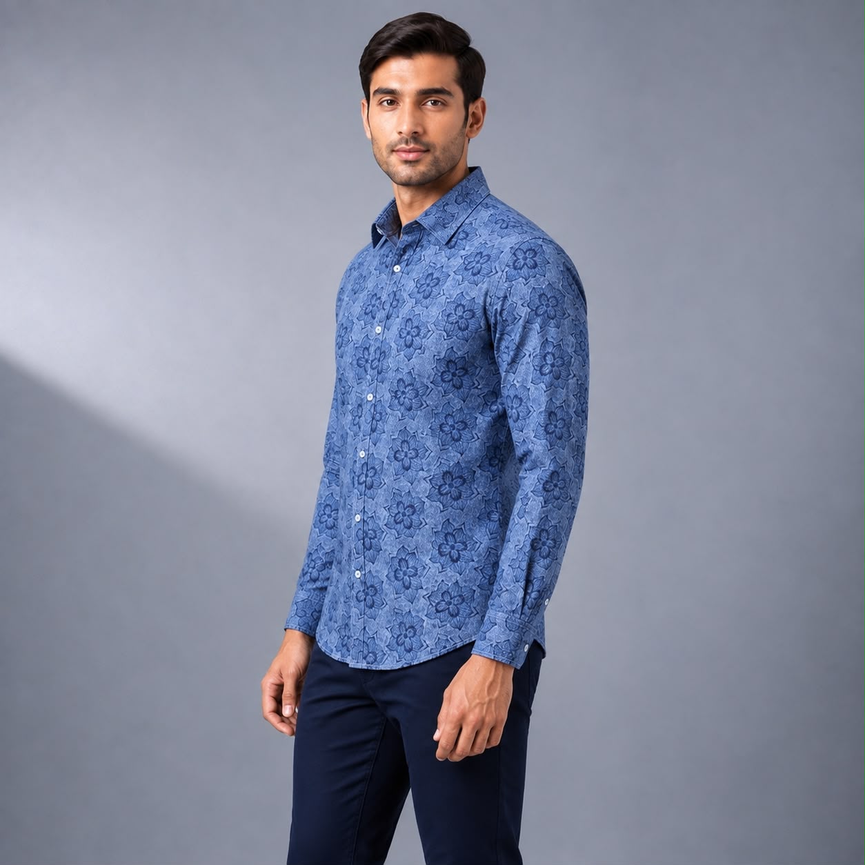 Denim Mirage Shirt for Men
