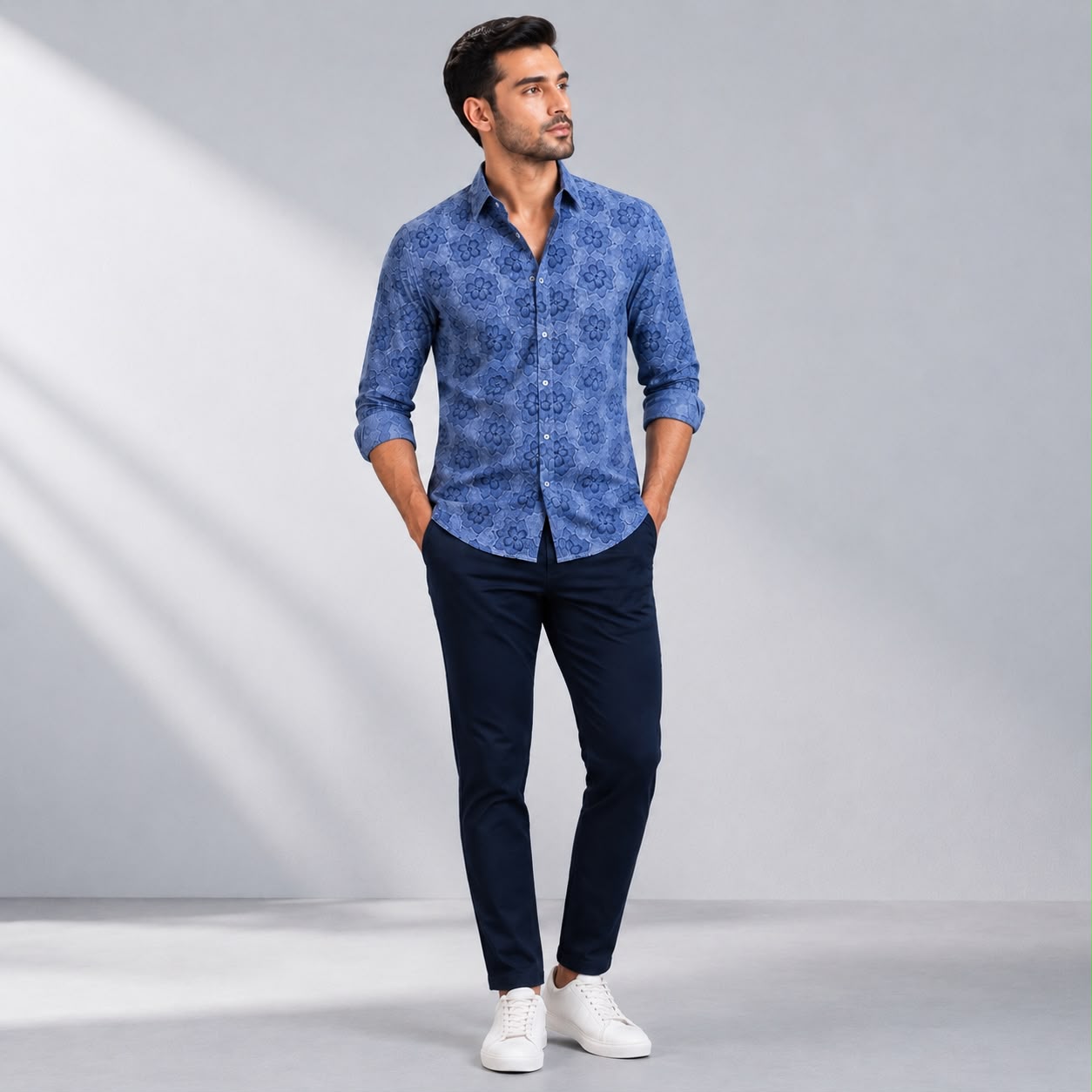 Denim Mirage Shirt for Men