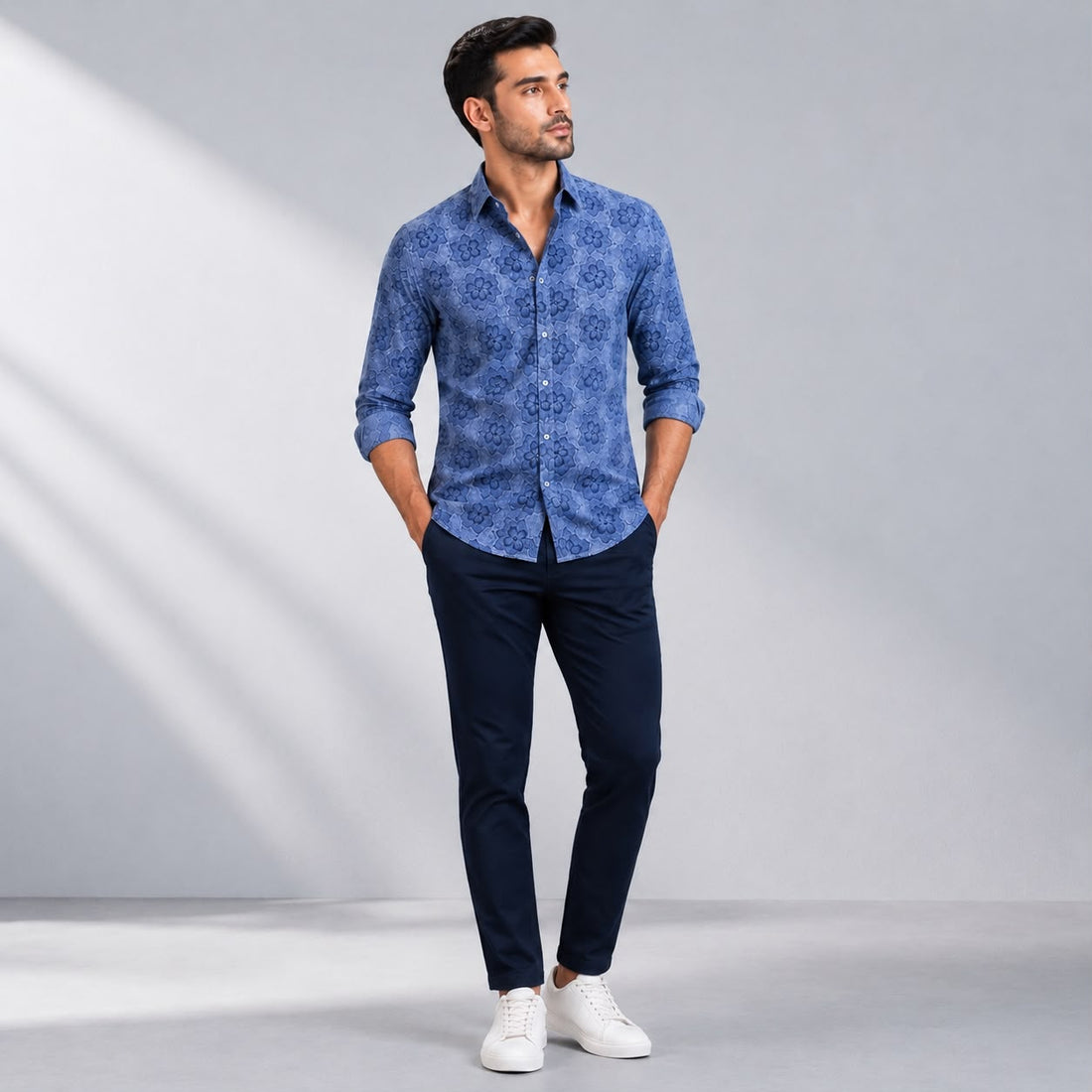 Denim Mirage Shirt for Men