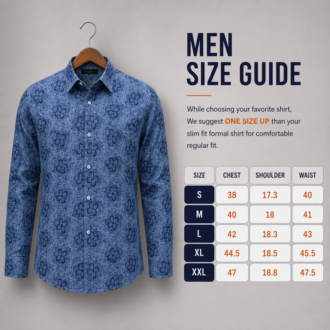 Denim Mirage Shirt for Men