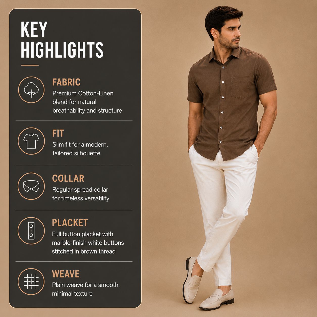 Henna Vista Shirt for Men