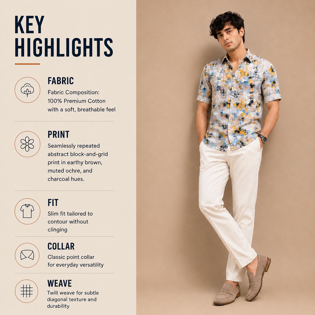 Jumble Circuit Shirt for Men
