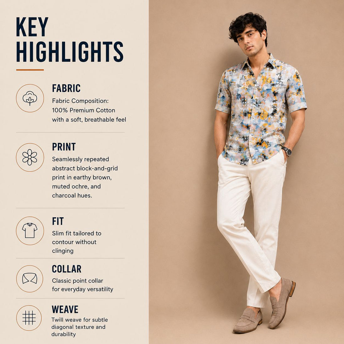 Jumble Circuit Shirt for Men