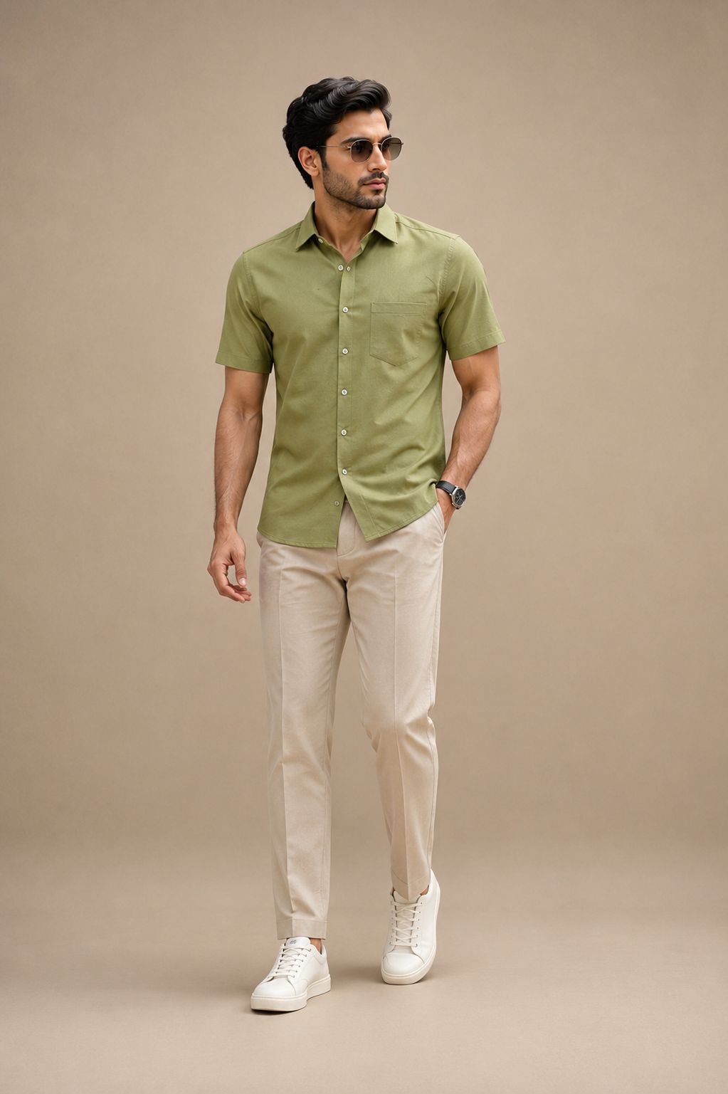 Lime Charm Shirt for Men