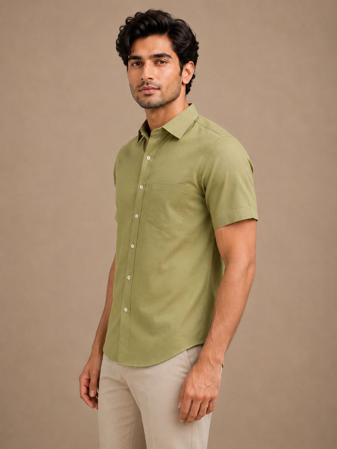 Lime Charm Shirt for Men