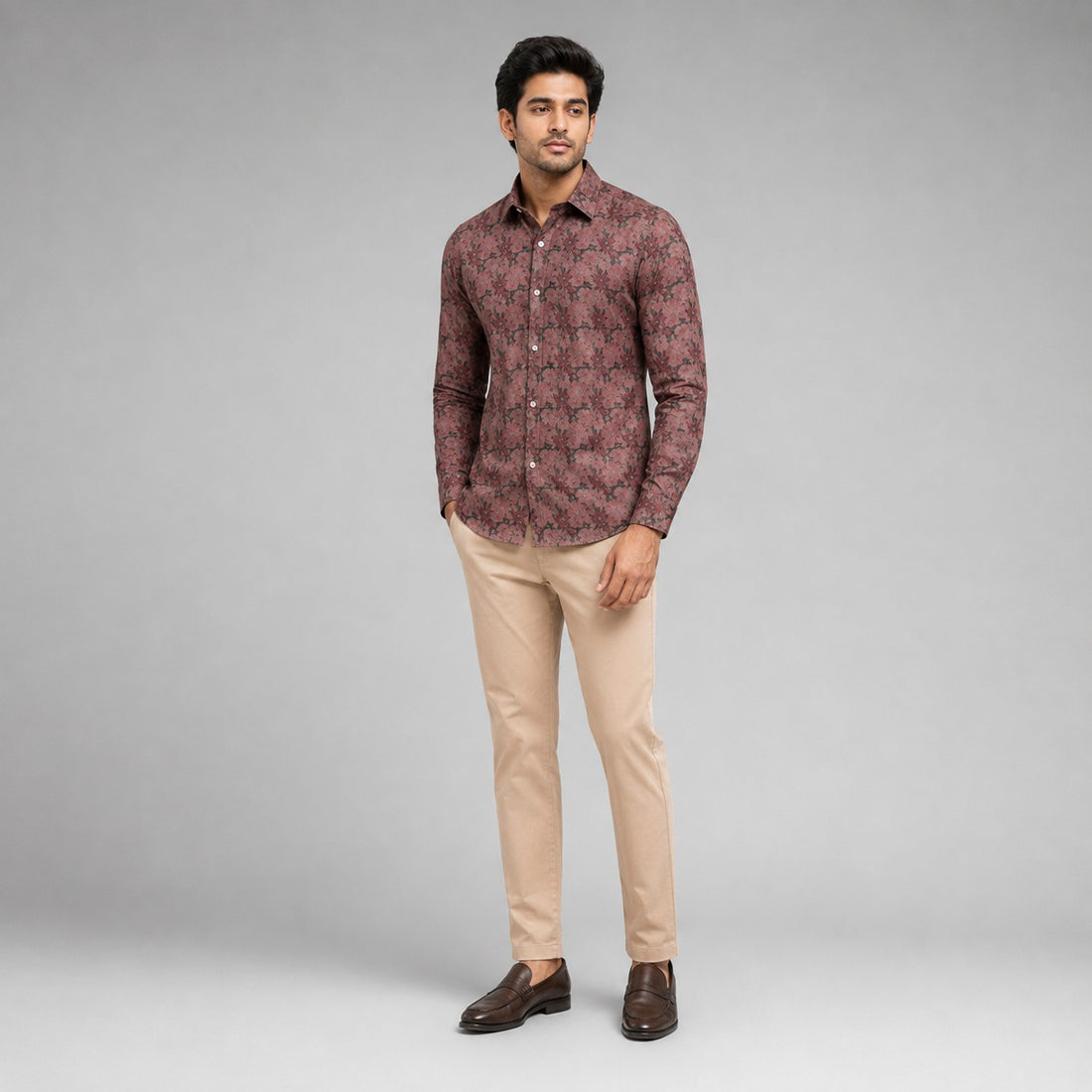Rust Raaga Shirt for Men
