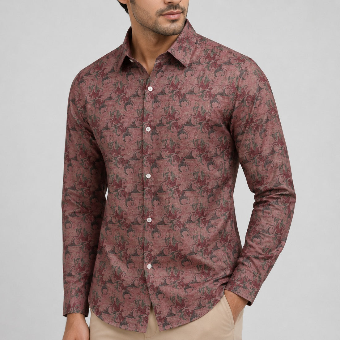 Rust Raaga Shirt for Men