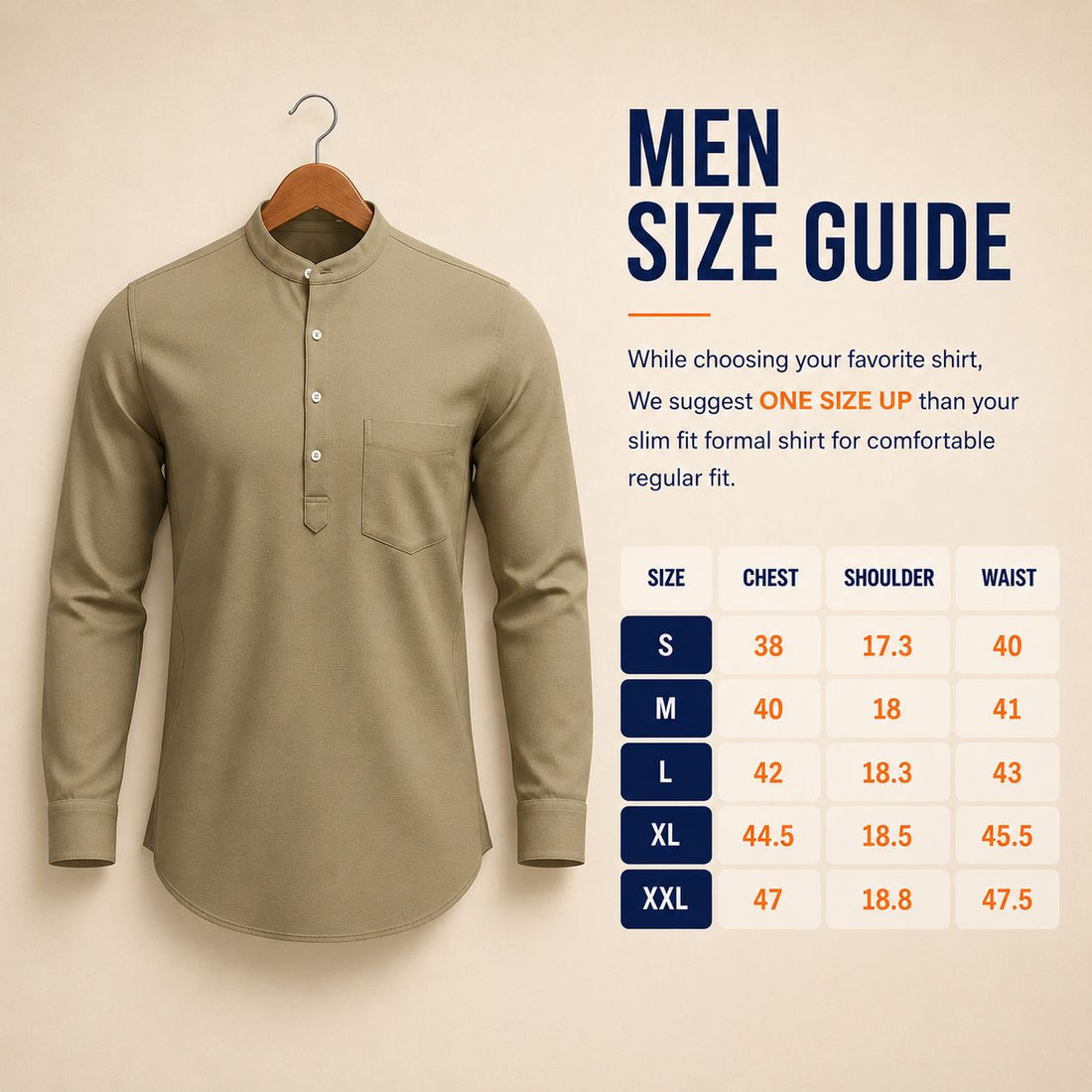 Sandstone Shirt for Men
